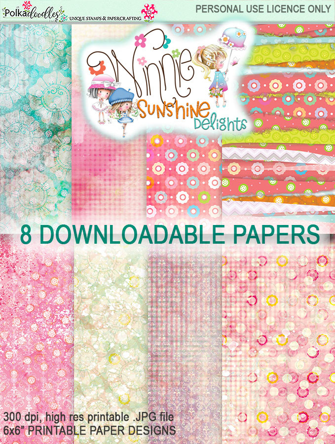 Winnie Sunshine Delights Top Banana Bundle digi scrap printable download