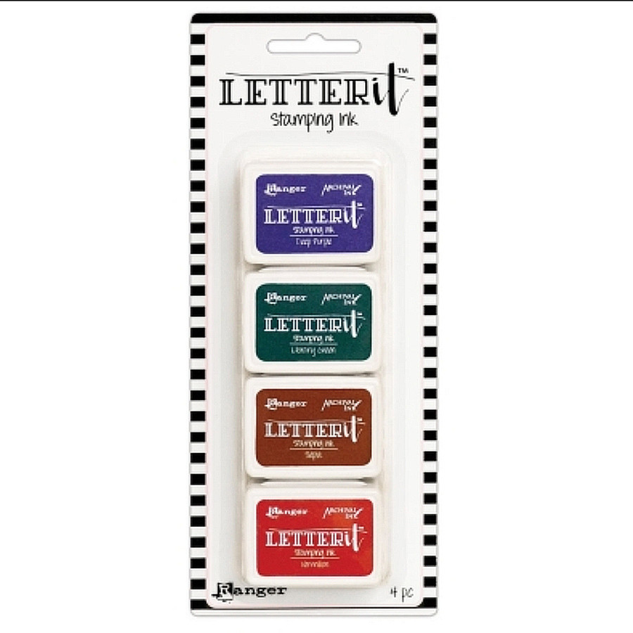 Letter It - Stamping Ink Set 4 (LEI64206)