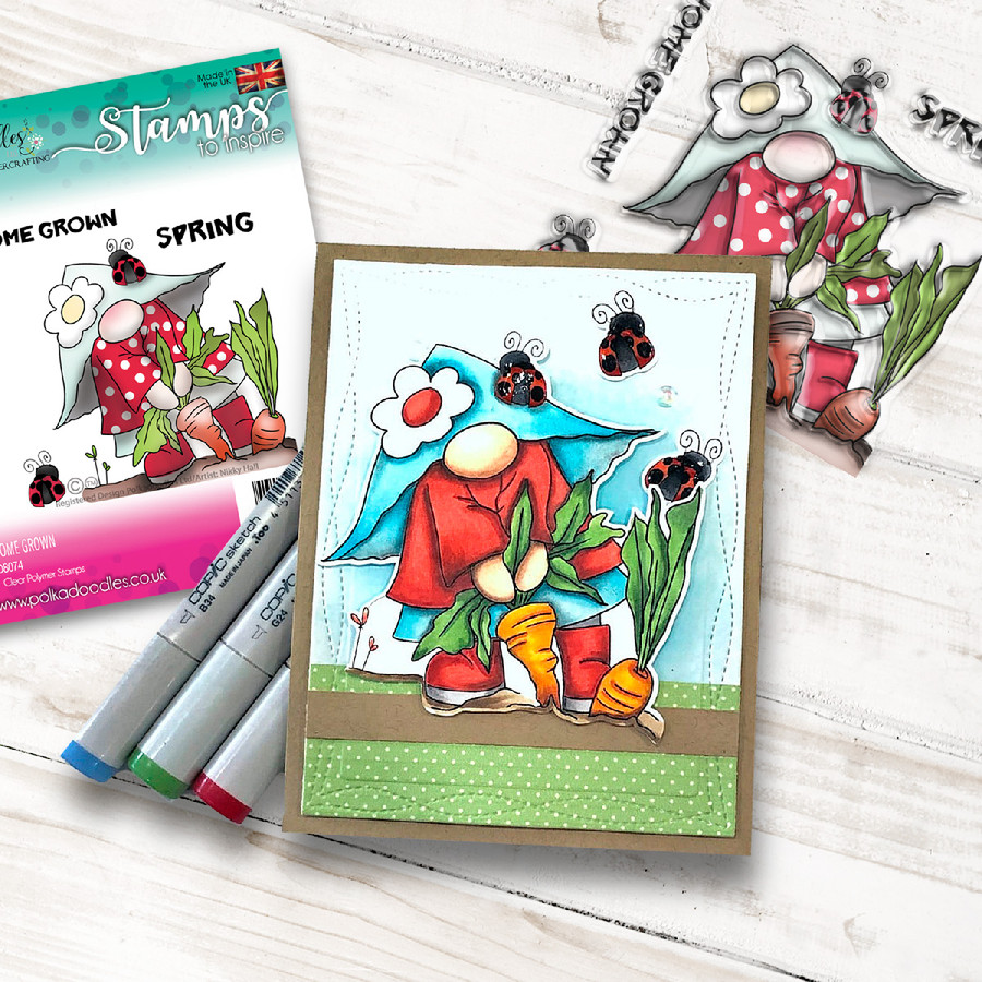 Gnome Grown - 4 Clear Stamps