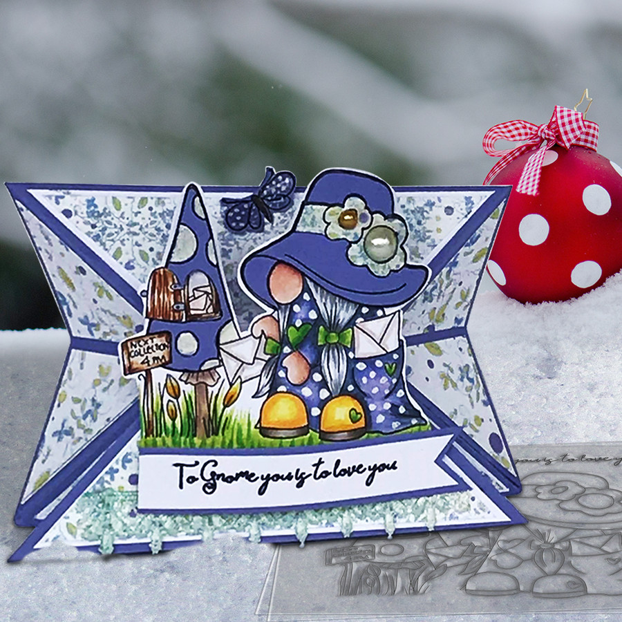 To Gnome You Is To Love You - 4 Clear Stamps