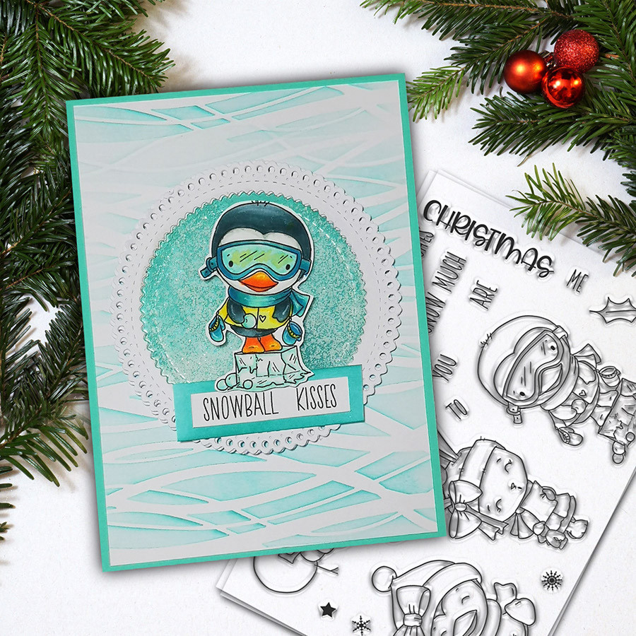 Snowball Kisses stamp set (PD8095A)