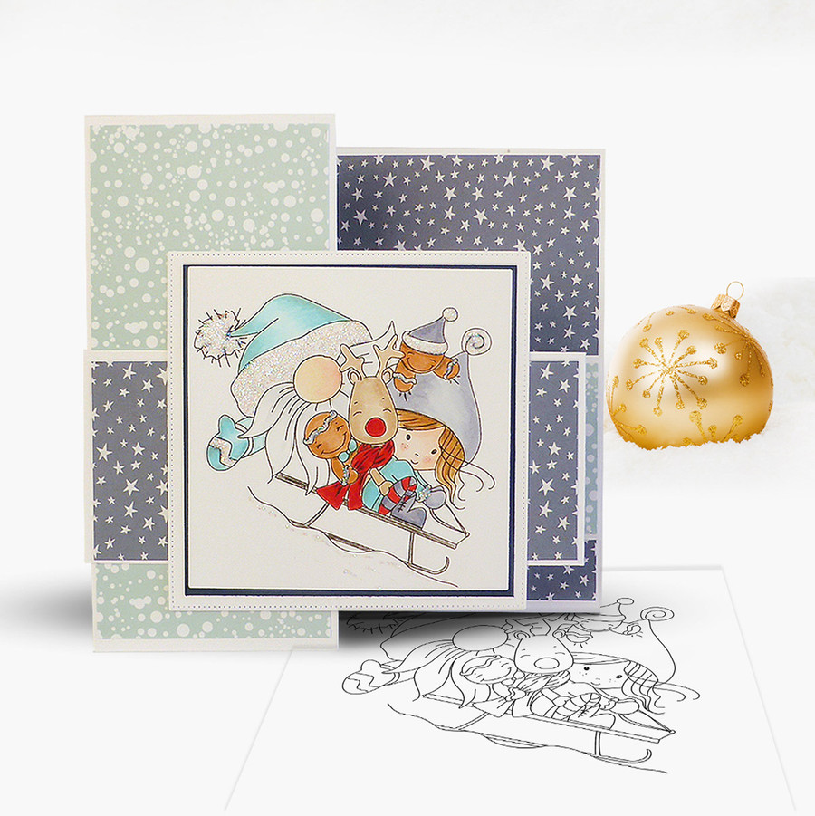Hang on - Winnie North Pole download including SVG file
