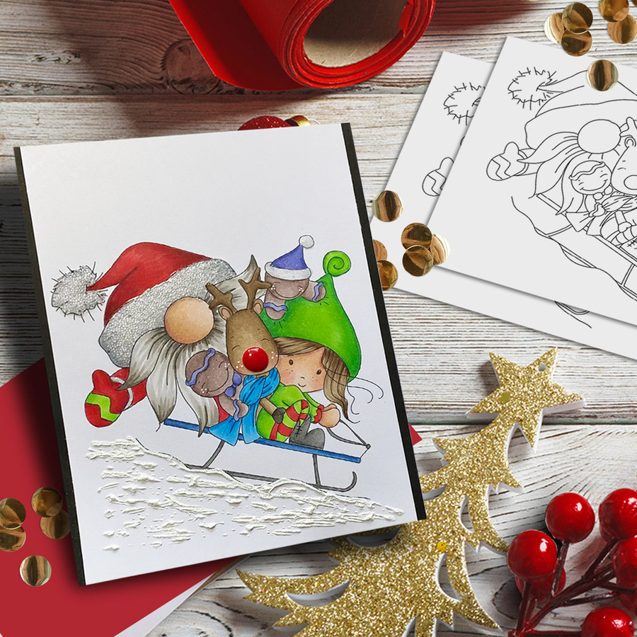 Hang on - Winnie North Pole download including SVG file