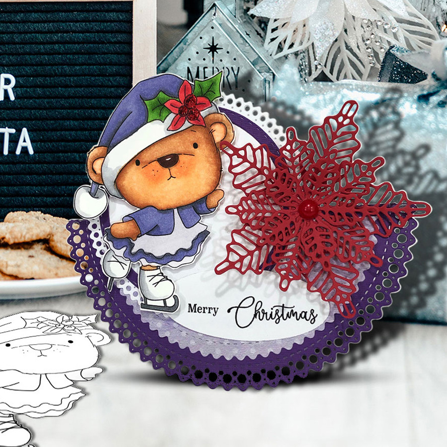 Too Cute Winter Wonders Bears & Elephants Big Kahuna Bundle - Christmas Holiday Too Cute digital stamp downloads including SVG files