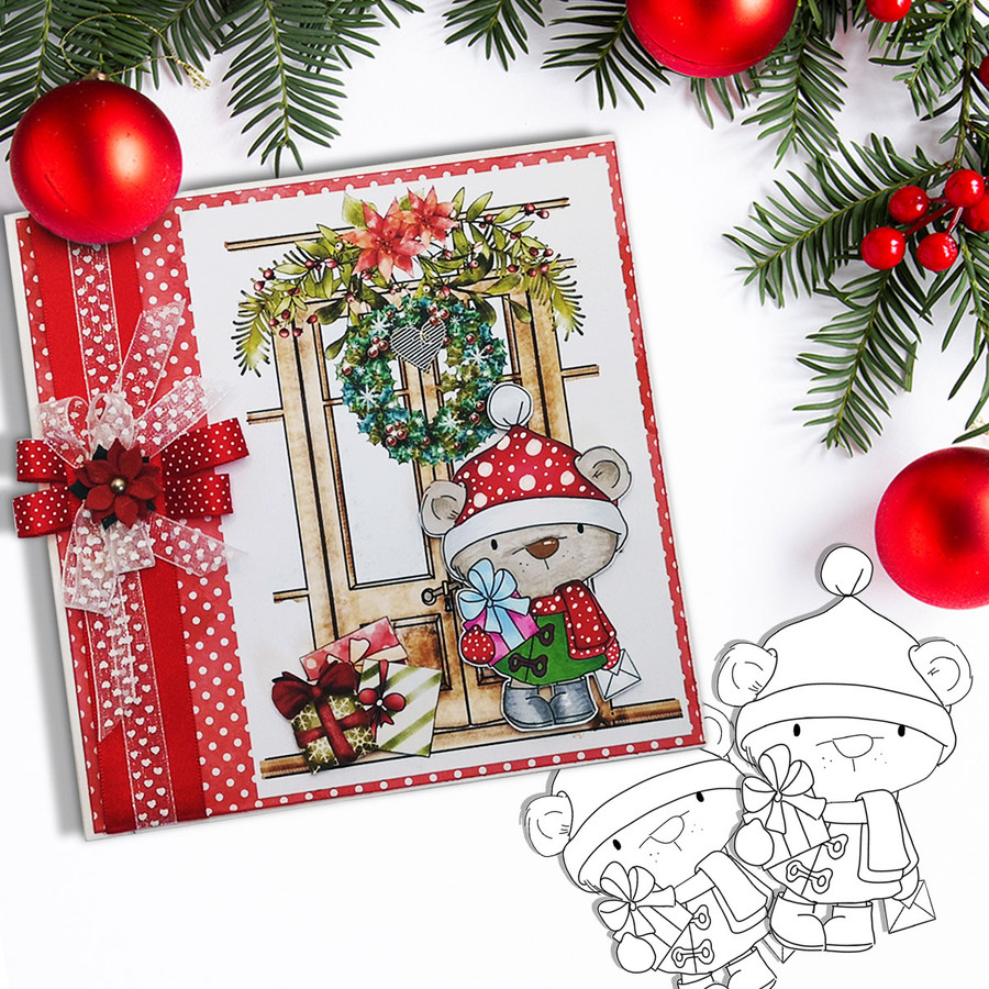 Too Cute Winter Wonders Bears & Elephants Big Kahuna Bundle - Christmas Holiday Too Cute digital stamp downloads including SVG files