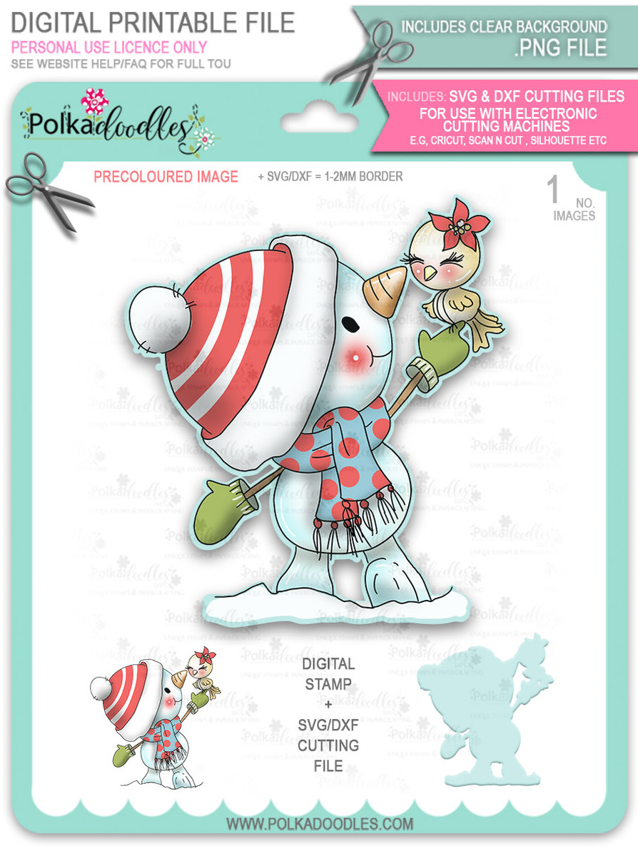 Frosty Winter Smiles Snowmen BIG KAHUNA BUNDLE - TOO Cute digital stamp download including SVG files