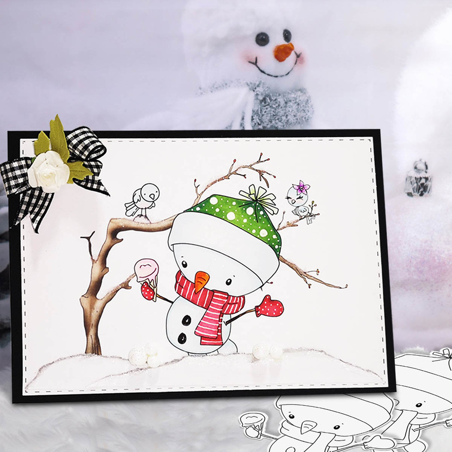 Frosty Winter Smiles Snowmen BIG KAHUNA BUNDLE - TOO Cute digital stamp download including SVG files