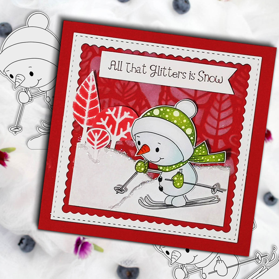 Frosty Winter Smiles Snowmen BIG KAHUNA BUNDLE - TOO Cute digital stamp download including SVG files