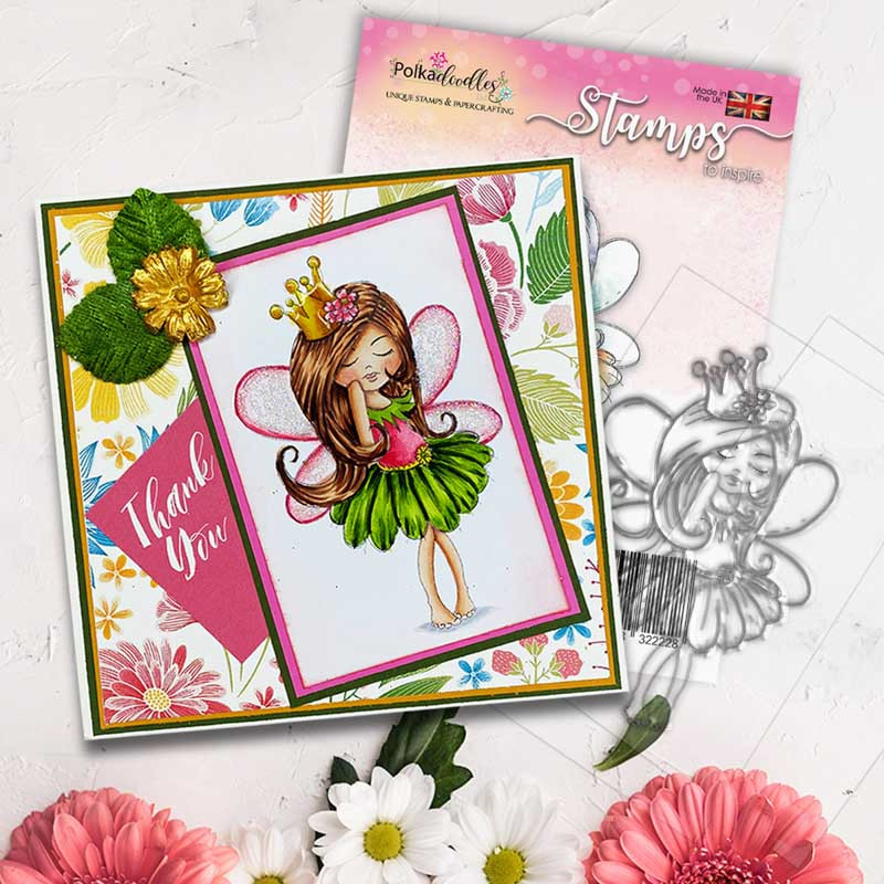 SERENITY Fairy Princess - CLEAR POLYMER STAMP