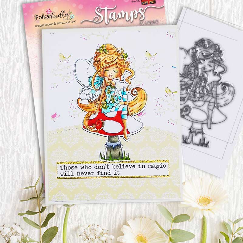 SERENITY Blossom - CLEAR POLYMER STAMP