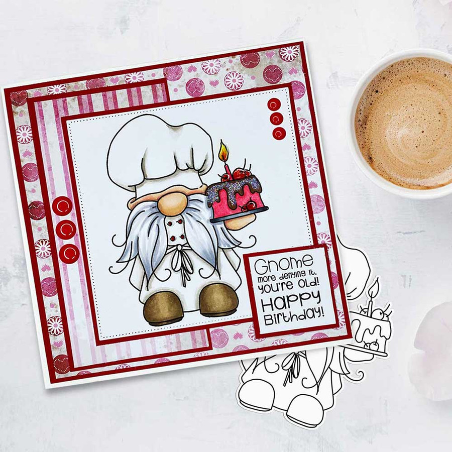 Gnome-tastic collection -  10 digital stamp printable download with free SVG /DXF file included