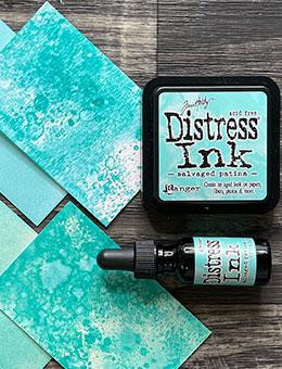 Salvaged Patina Distress Reinker - Tim Holtz