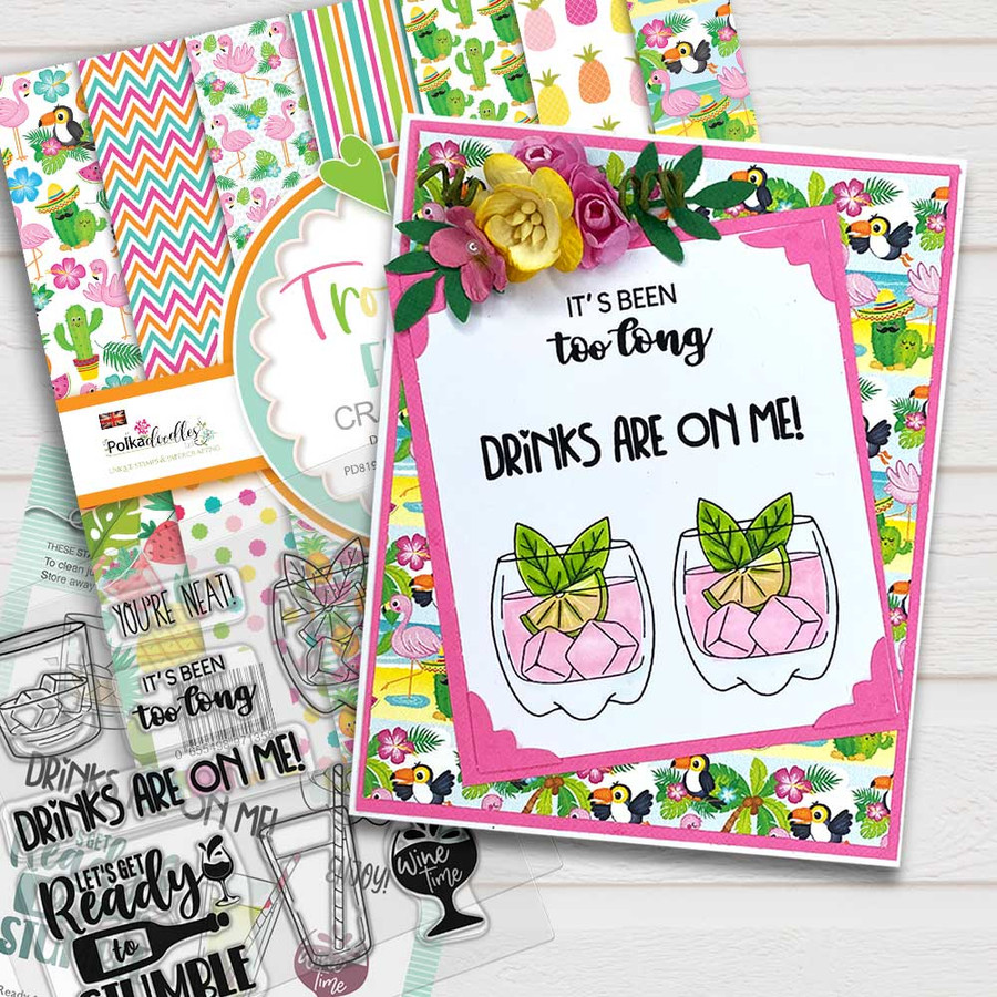 Ready to Stumble - Men's themed 4 x 4" Stamp set