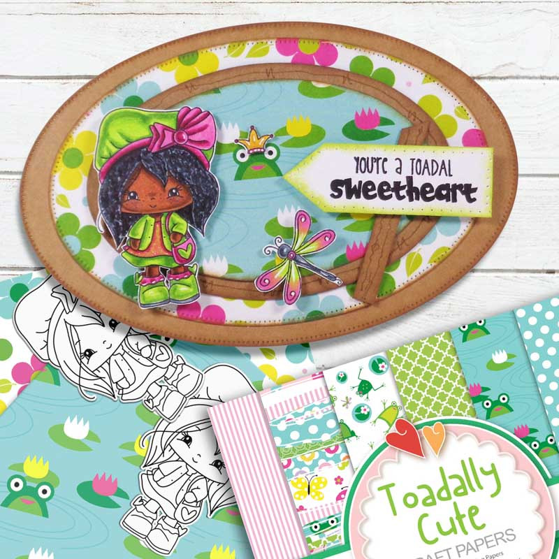 Just Lovely - Honeypie... big kahuna digital stamps, papers and greetings printable craft download bundle