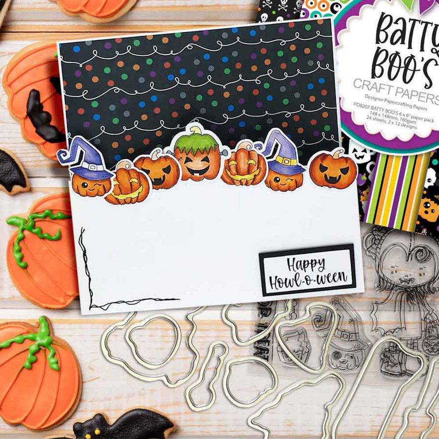 SCARY Boo Matchables die set