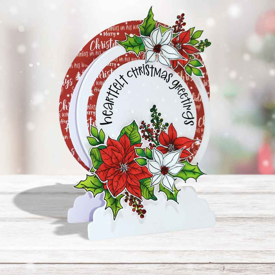 Wonderful Christmas stamp 4 X 8"