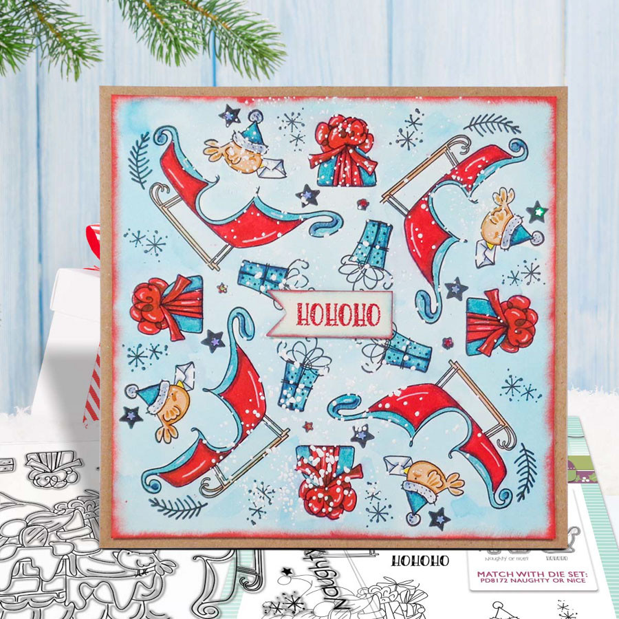 Gnome Naughty or Nice Matchables die set