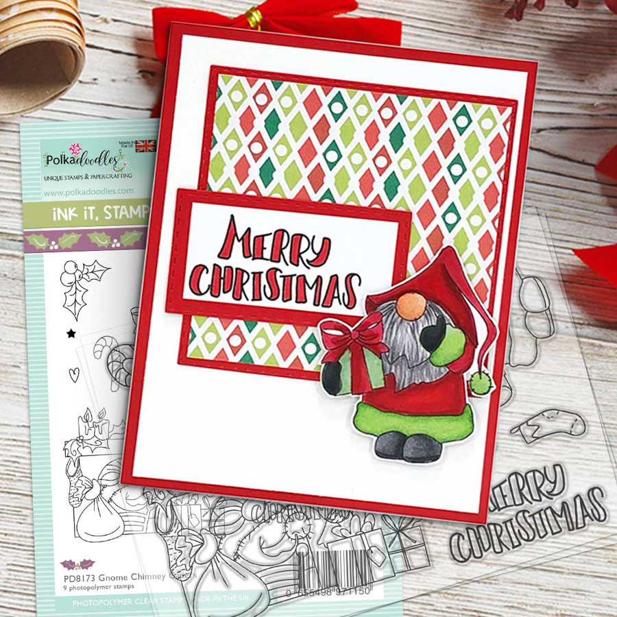 Gnome Chimney Capers Matchables Stamp set (PD8173