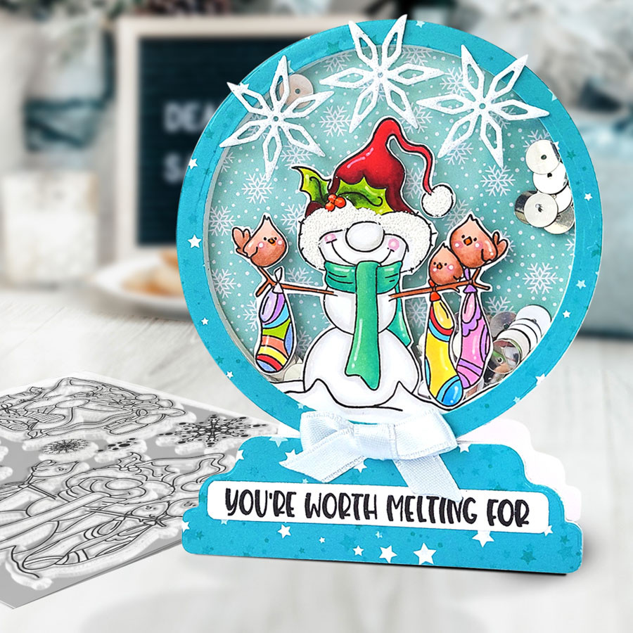Gnome Worth Melting For Matchables Stamp set