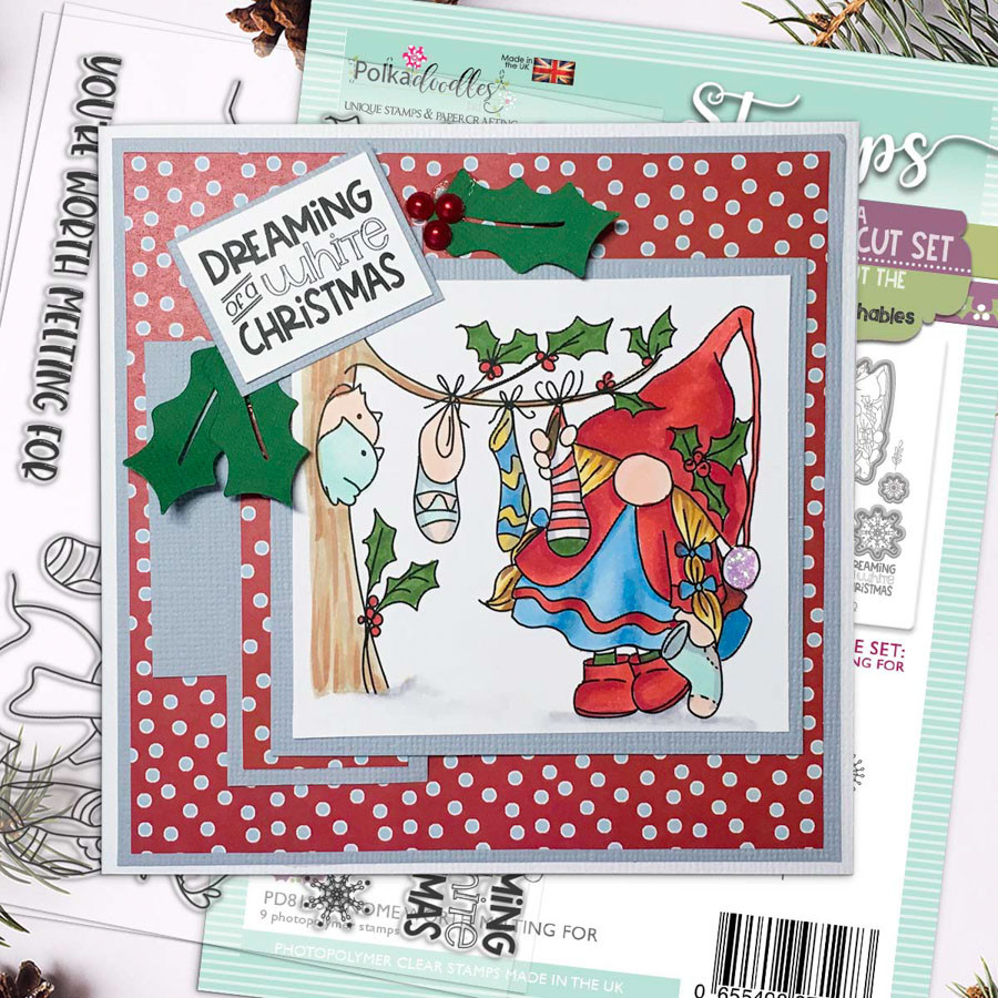 Gnome Worth Melting For Matchables Stamp set