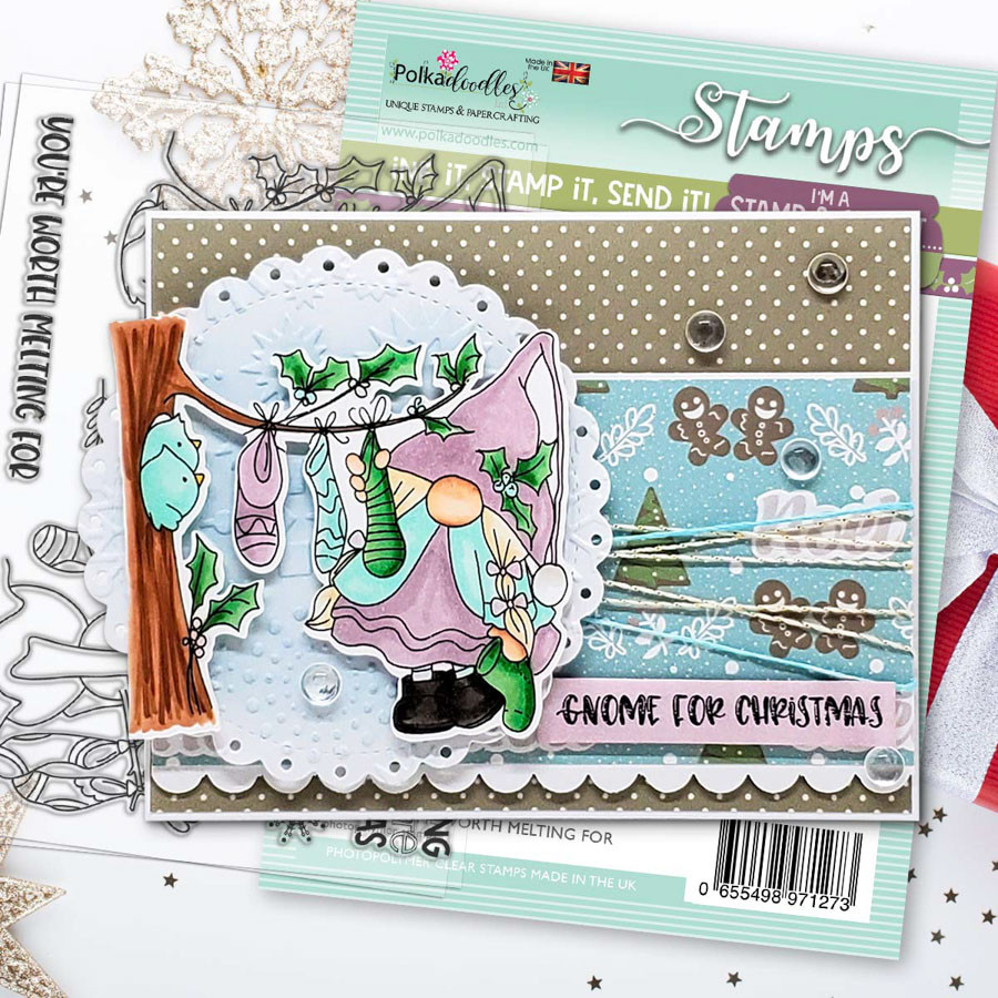 Gnome Worth Melting For Matchables Stamp set