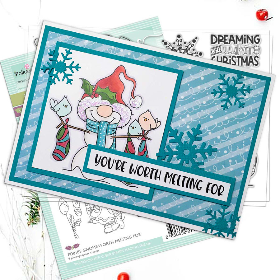 Gnome Worth Melting For Matchables Stamp set