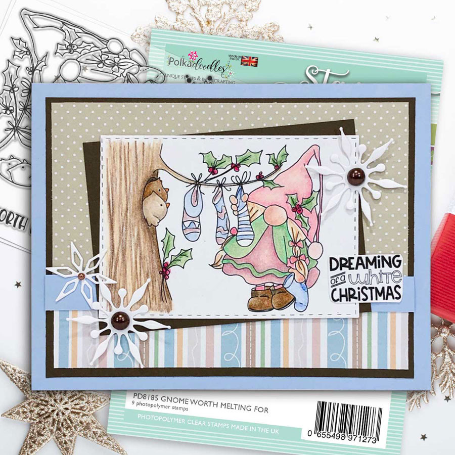 Gnome Worth Melting For Matchables Stamp set