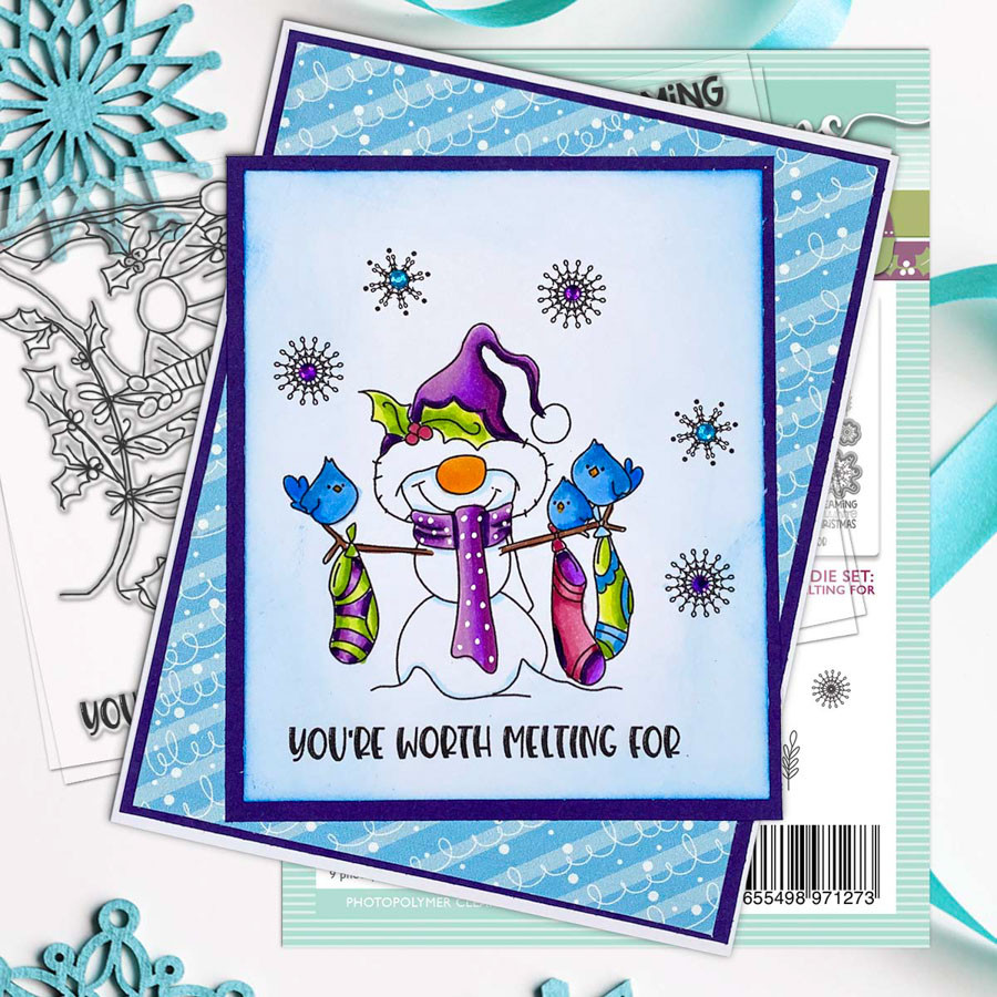 Gnome Worth Melting For Matchables Stamp set