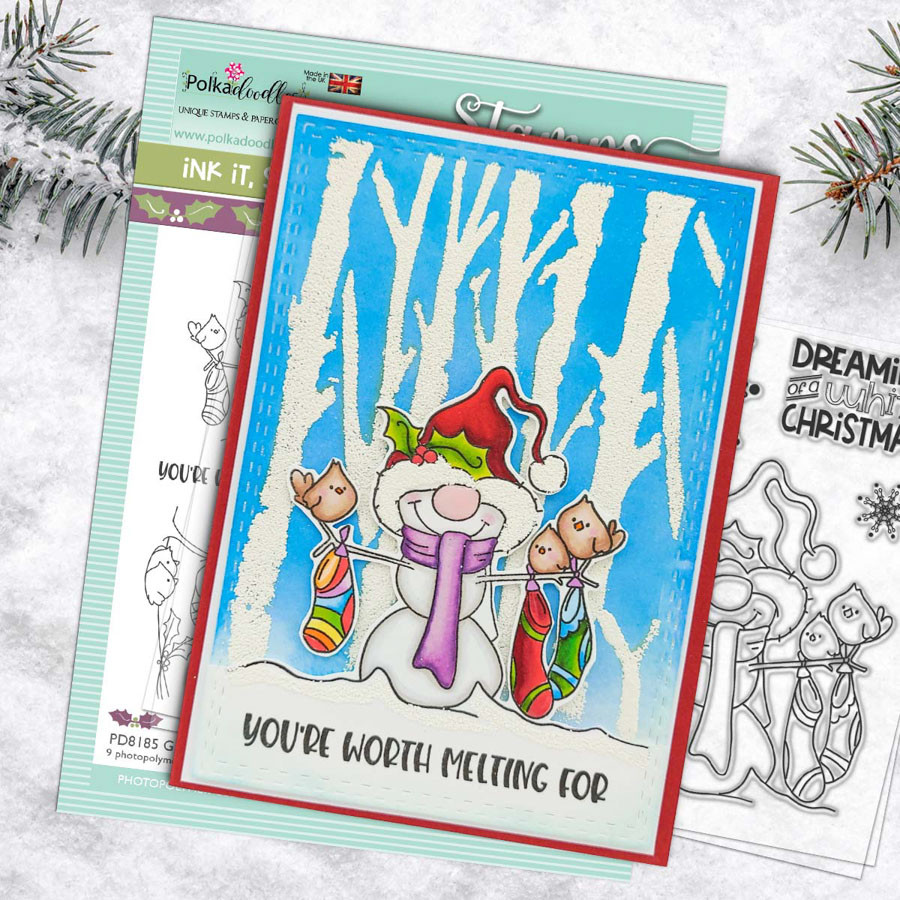 Gnome Worth Melting For Matchables Stamp set