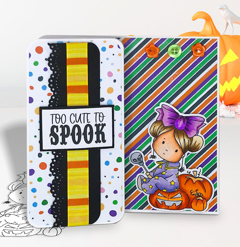 Boo Halloween printable background paper digital bundle