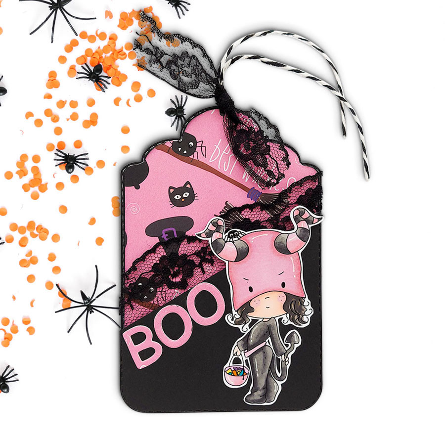 Boo Halloween big bundle - 10 x printable digital stamp download with free SVG /DXF files