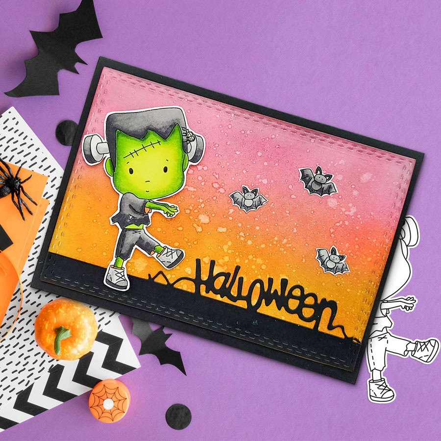 Boo Halloween Big Kahuna bundle - printable digital stamp downloads with free SVG /DXF files, papers and greetings