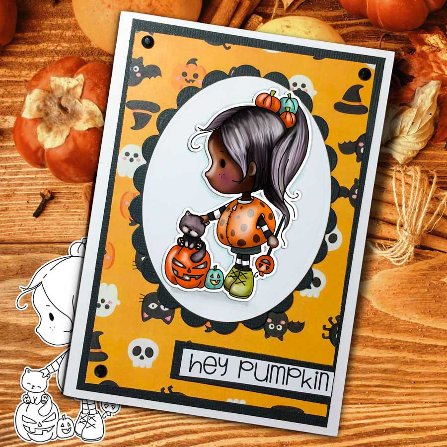 Boo Halloween Big Kahuna bundle - printable digital stamp downloads with free SVG /DXF files, papers and greetings