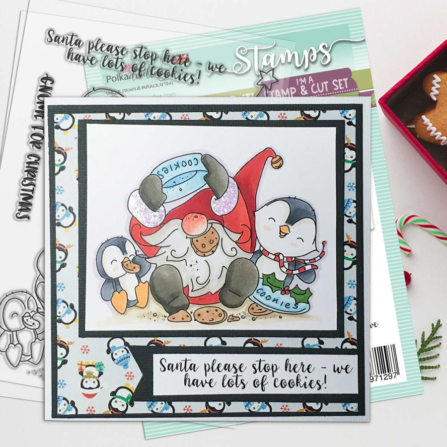 Gnome for Christmas Matchables die set