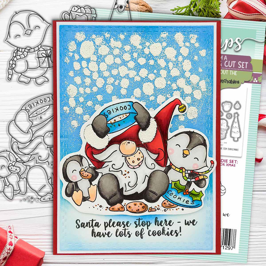 Gnome for Christmas Matchables Stamp set