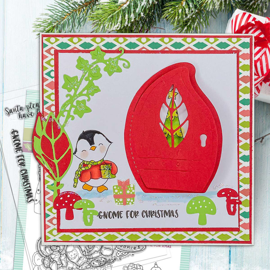 Gnome for Christmas Matchables Stamp set