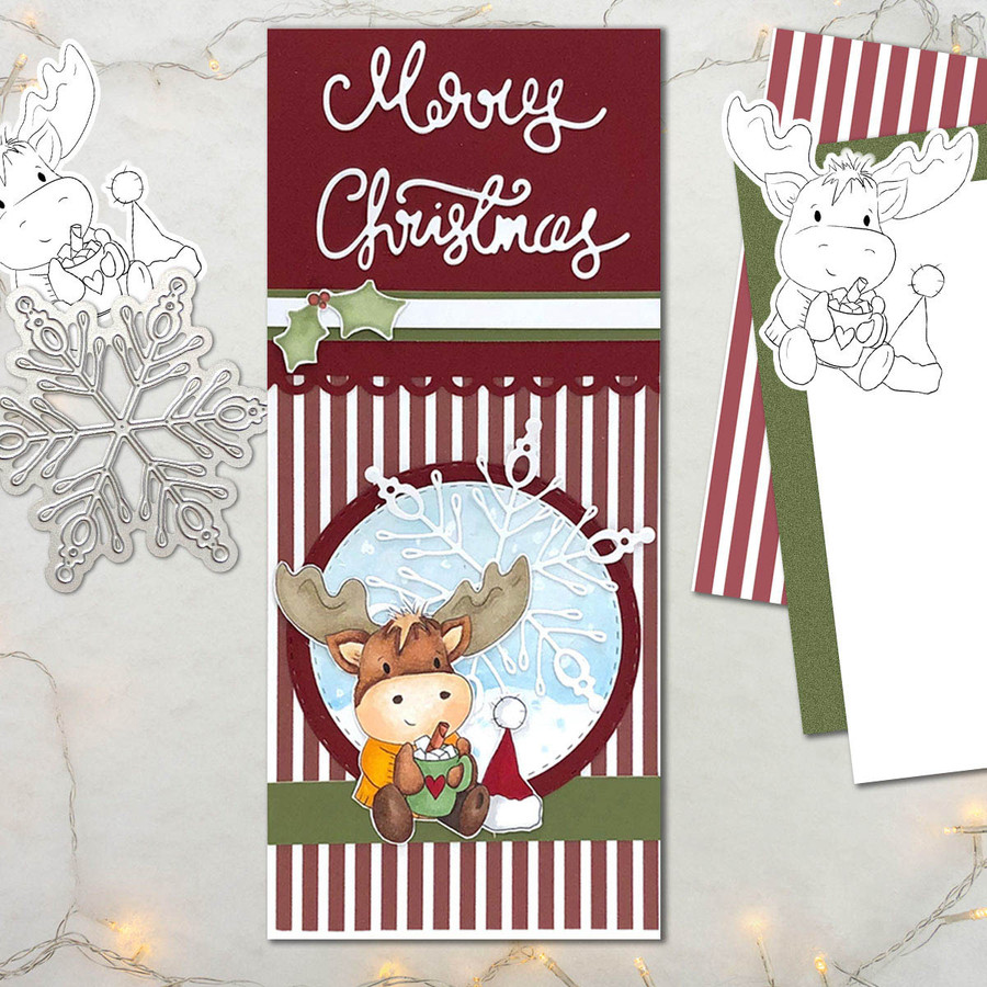 Elvis Wesley Moose BIG KAHUNA bundle - printable craft digital stamp downloads