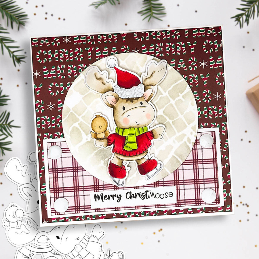 Elvis Wesley Moose BIG KAHUNA bundle - printable craft digital stamp downloads