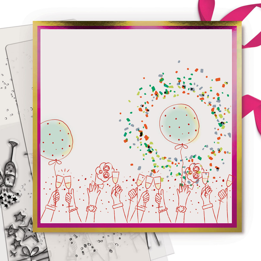 Celebrations Clear Stamps