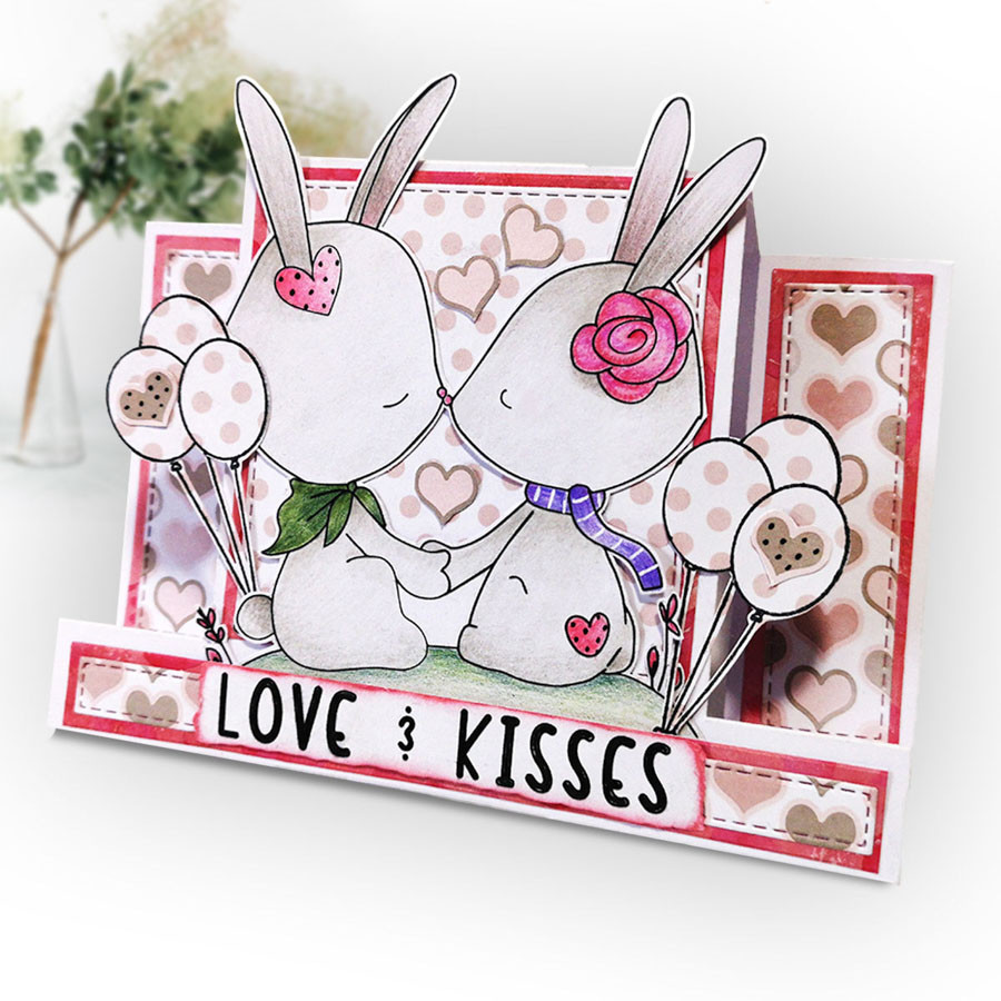 Together Always - Love Always printable craft digital stamp download with free SVG /DXF files