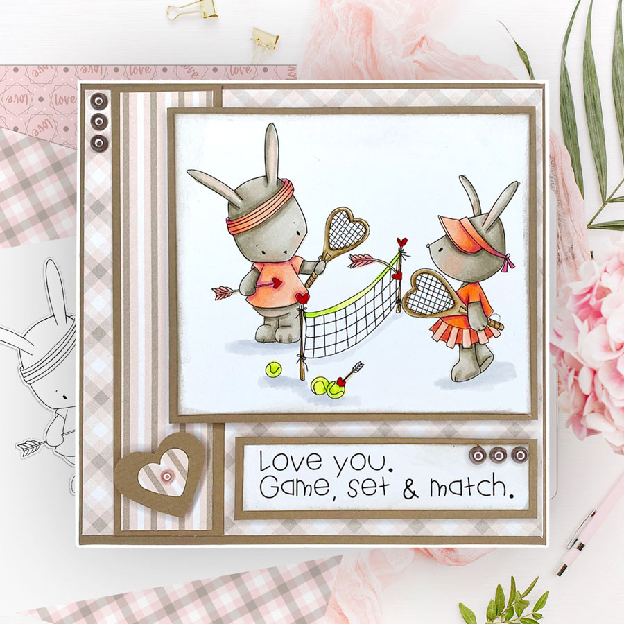 Love-All - Love Always printable craft digital stamp download with free SVG /DXF files (DLPD8573)