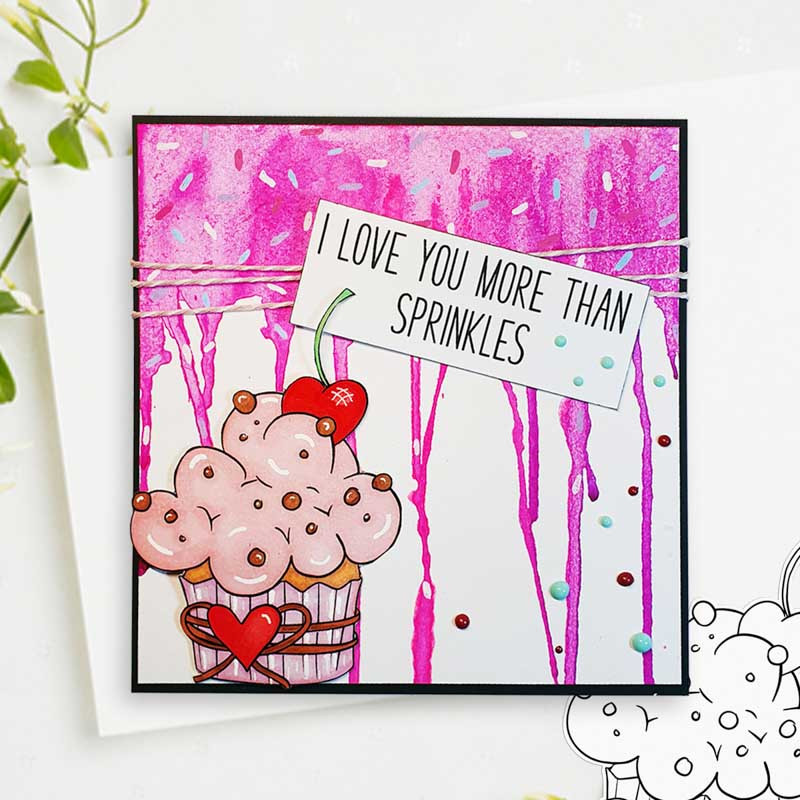 Coffee and Cake BIG value printable craft digital stamp download bundle with free SVG /DXF files