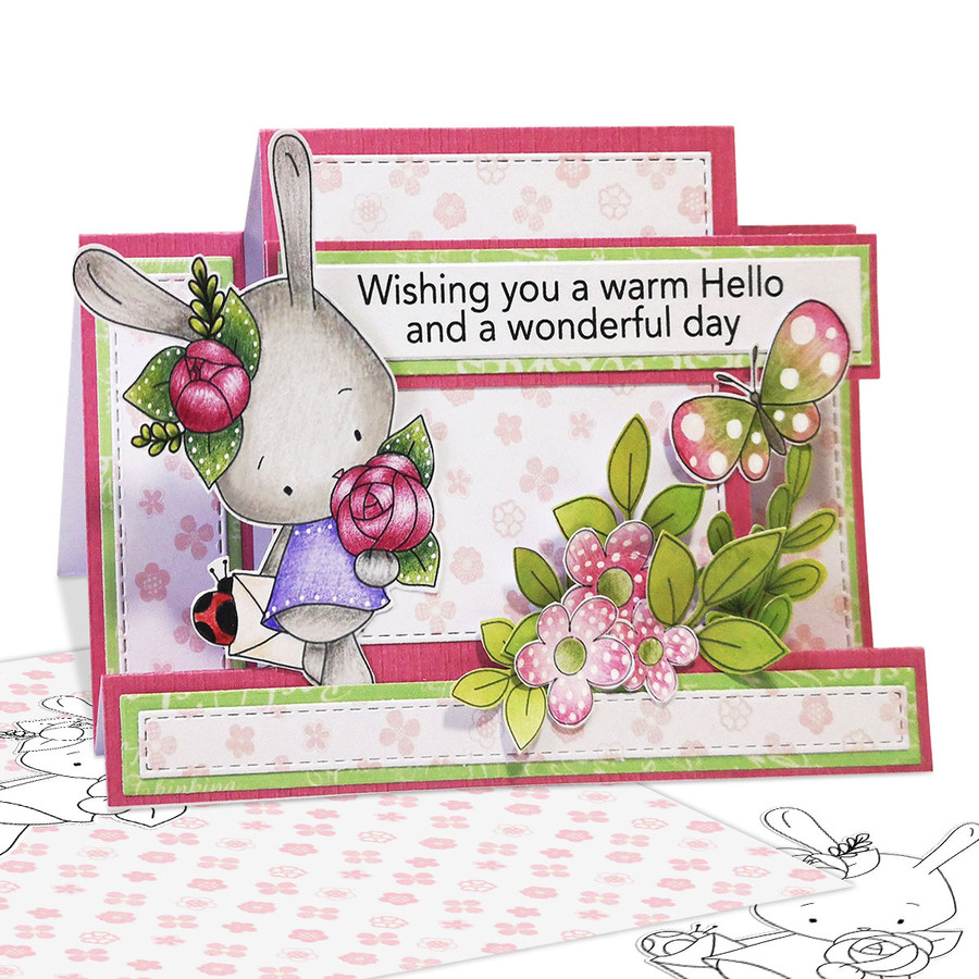 Springtime Smiles Spring Easter big value bundle - BIG KAHUNA printable clipart digital stamp, digistamp for cards, cardmaking, crafting and stickers