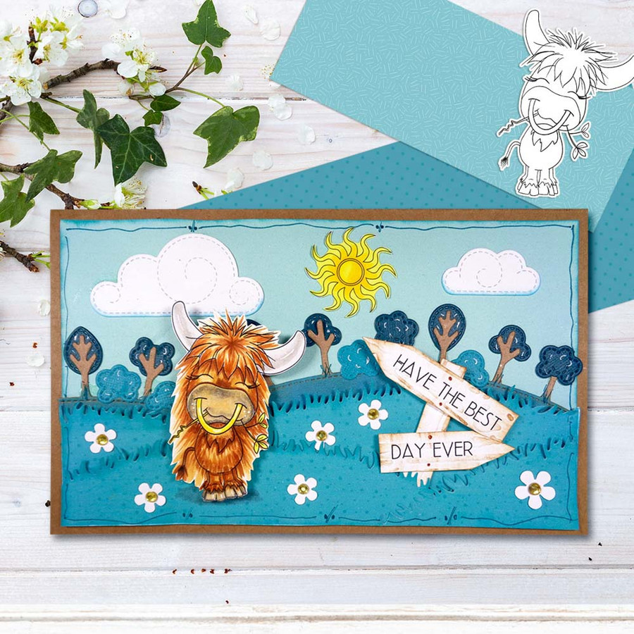 Taurus digital stamp - printable clipart  for cardmaking, craft, scrapbooking & stickers