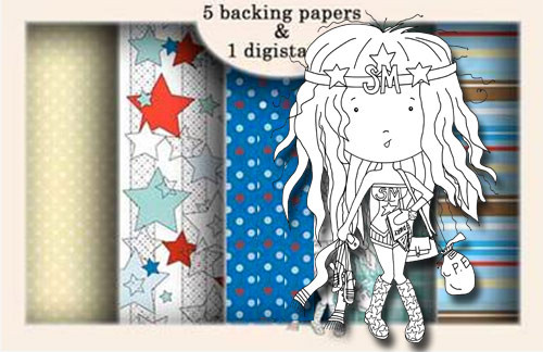 Ruth Supermum Digital stamp download