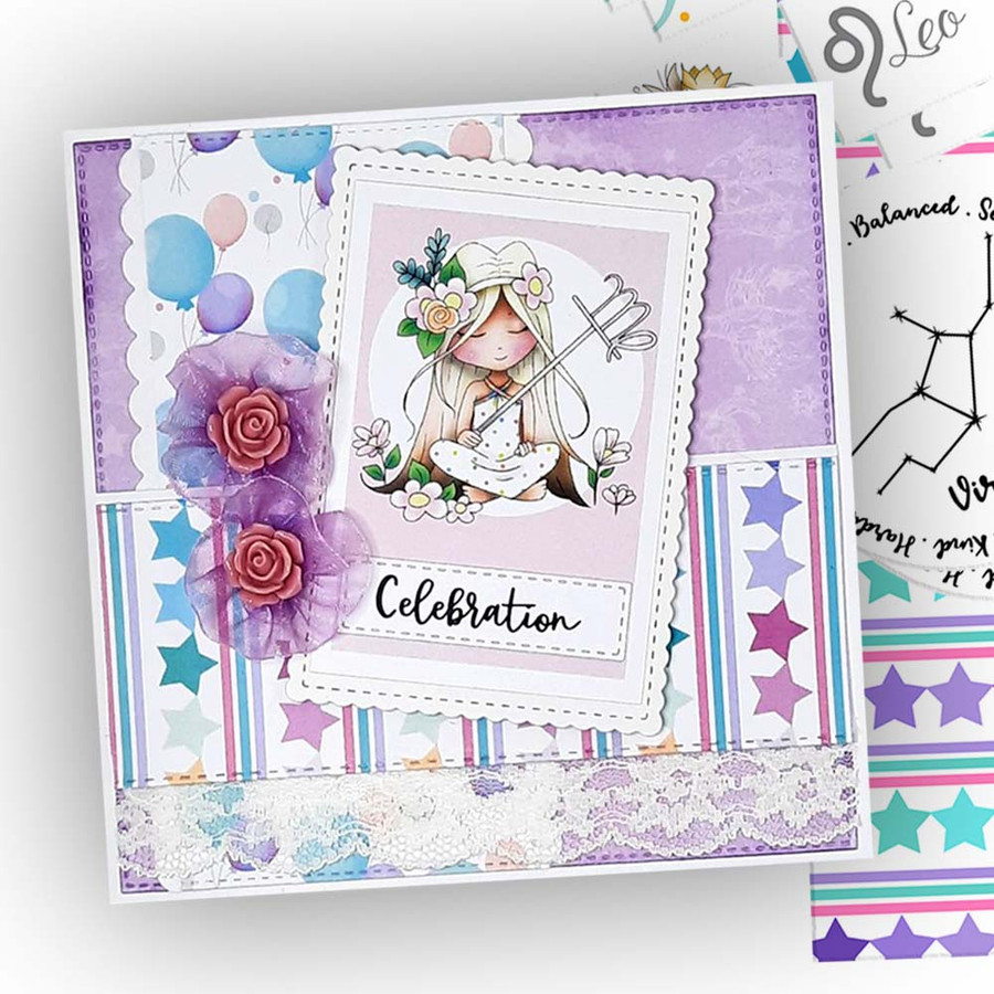 Zodiac paper patterns & ephemera pack