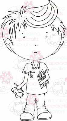 Nurse Joe digital stamp download