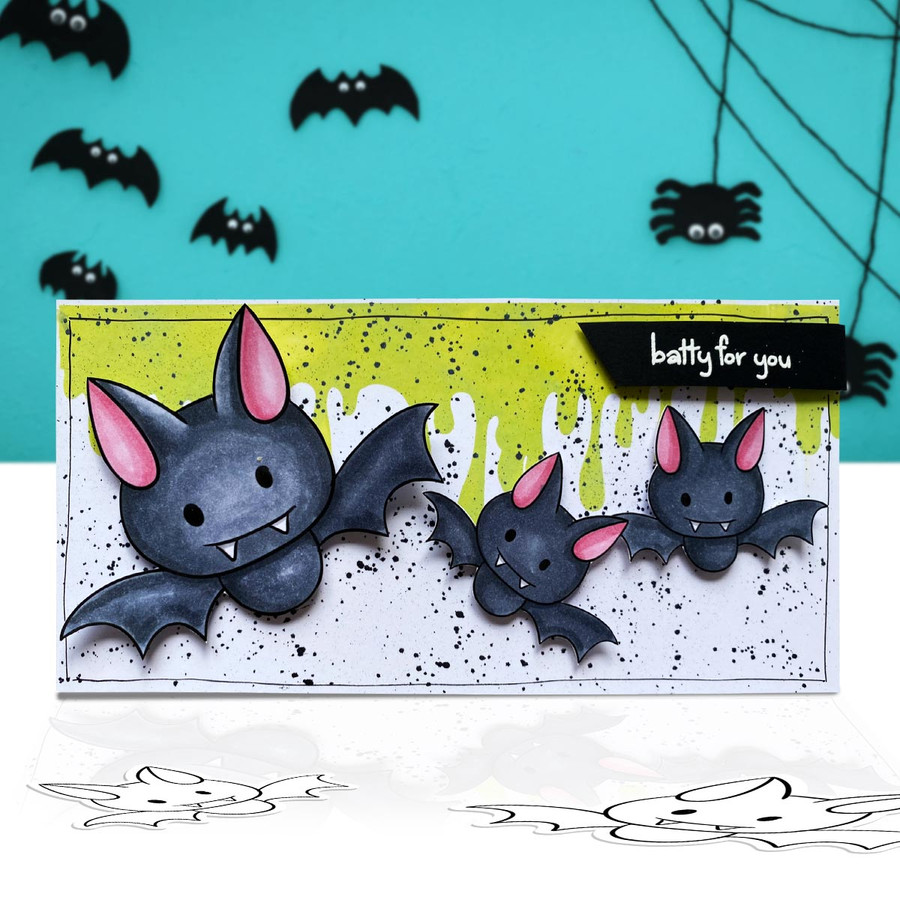 Autumn Fall Halloween Treat printable digital stamp craft card making scrapbooking sticker