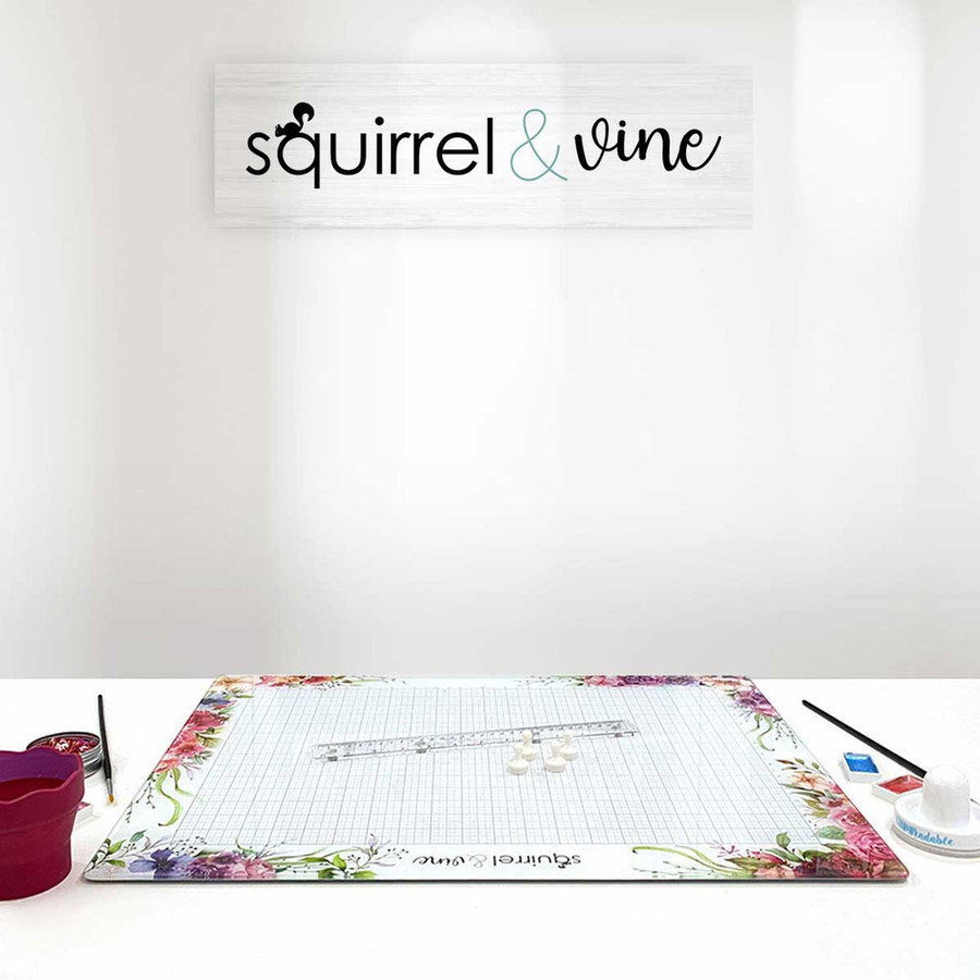 Luxe Magnetic Glass Craft Card making Cutting Mat Bundle
