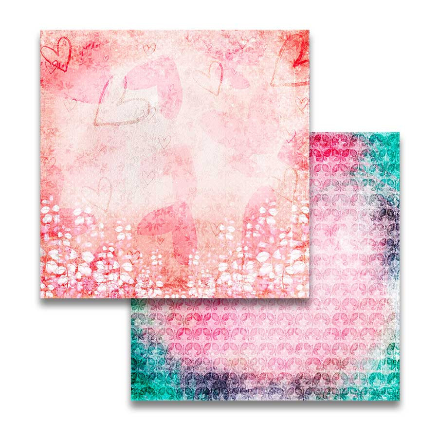 Pretty Printable Papers 4 - Helga Hippo for card making, crafts, digital scrapbooking, planner stickers